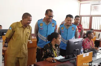 Pelaksanaan Ujian CAT Psikologi Casis Bintara Polri T.A 2026