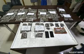 Polda Papua Barat Ungkap Kasus Peredaran Narkotika Jenis Ganja, Tiga Orang Diamankan