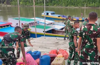 Ratusan Personel Satgas TMMD Ke-128 Berangkat Menuju Kampung Keakwa