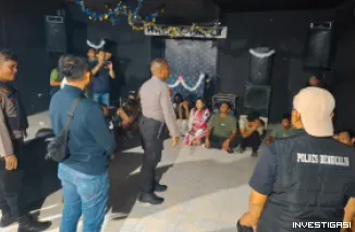 Foto Tak Jera, Razia THM Temukan 7 Orang Positif Narkoba: 1 di East Studio, 3 di Celcius, dan 3 di VIP