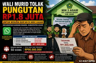 Wali Murid Tolak Pungutan Rp1,8 Juta untuk Wisuda Qur'an di MIN 3 Agam