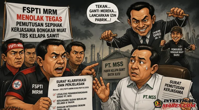 FSPTI MRM "Menggugat" PT MSS: Ada Dugaan Tekanan Oknum DPRD di Balik Pemutusan Kerjasama Buruh Bongkar Muat Sawit