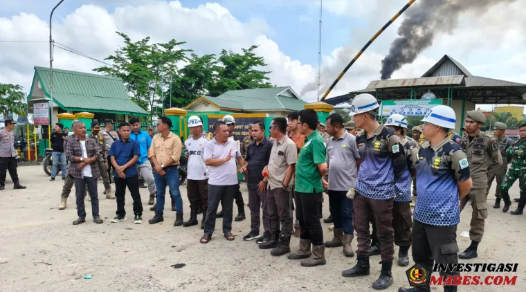 Gelombang Aksi Massa Serikat Buruh FSPTI MRM Tumpah di Pabrik PT. MSS Sungai Rengas