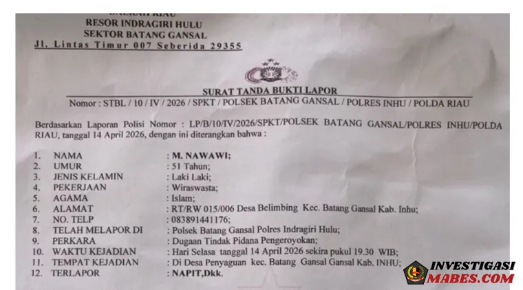 Kasus Pengeroyokan Nelayan di Batang Gangsal Jalan ditempat, Pelapor Menunggu Keadilan