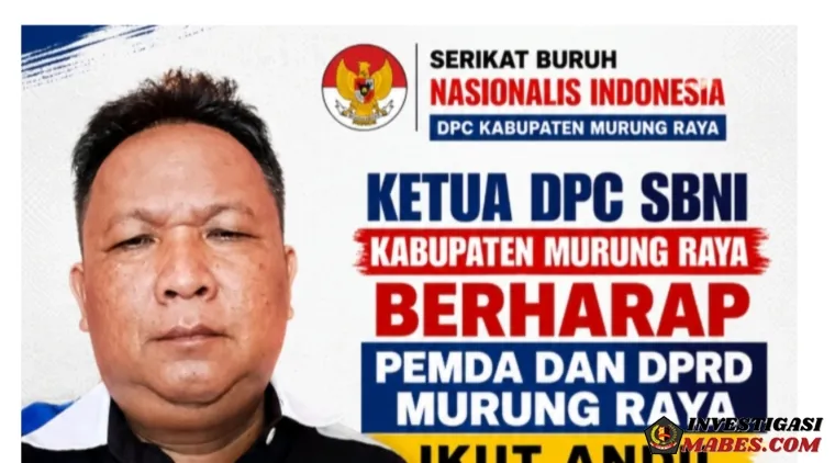 Ketua DPC SBNI Murung Raya Desak Pemda dan DPRD Turun Tangan Atasi Kompensasi dan Upah Karyawan PT Hillcin Jaya Sakti yang Belum di Bayar