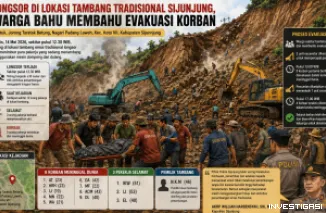 Duka Selimuti Nagari Padang Laweh Usai Longsor di Area Tambang Tradisional