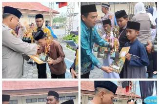 Judul Satu : Polres Lampung Selatan Umumkan Pemenang MHQ Hari Bhayangkara ke-80