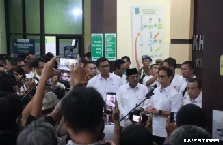 Kapolres Tanjab Barat Hadiri Kunker Menkes RI, Perkuat Layanan Kesehatan di RSUD KH Daud Arif