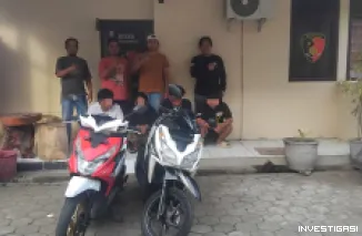 Para Pelaku Berhasil Diringkus Polisi, Kasus Curanmor di Margorejo Pati