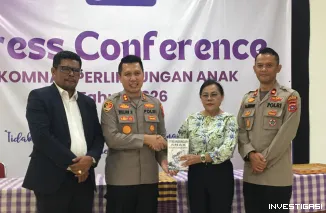 Polres Sijunjung Bersinar di Tingkat Nasional, Terima Penghargaan dari Komnas PA