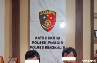 Polsek Pinggir Ungkap Peredaran Sabu 15,39 Gram di Kebun Sawit Desa Semunai