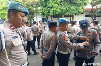 Propam Polresta Pati Lakukan Pengecekan Ketat, Pastikan Personel Humanis