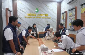 Satresnarkoba Polres Bengkalis Laksanakan Tes Urine di Pengadilan Negeri Bengkalis