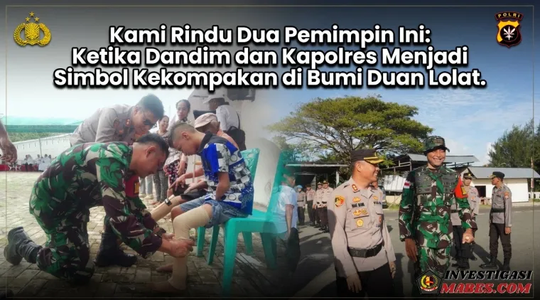 Kami Rindu Dua Pemimpin Ini: Ketika Dandim dan Kapolres Menjadi Simbol Kekompakan di Bumi Duan Lolat