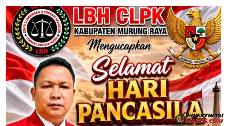 Ketua LBH Cinta Lingkungan Pencari Keadilan Murung Raya : Pancasila Adalah Dasar Memperjuangkan Keadilan Ekologis dan Sosial