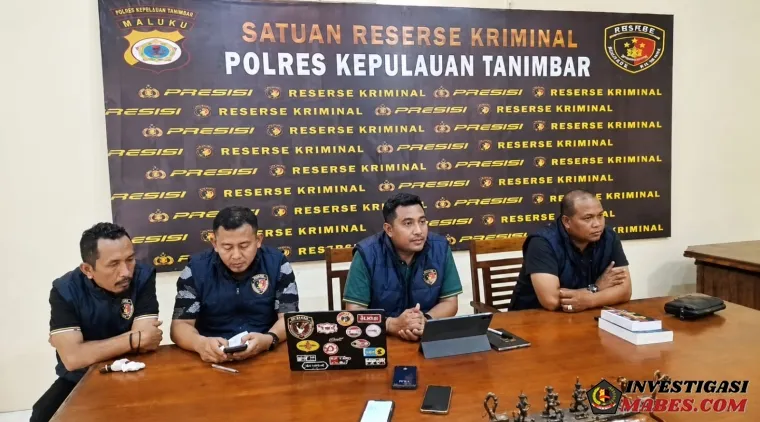 Kinerja Meningkat, Satreskrim Polres Kepulauan Tanimbar Raih Tingkat Penyelesaian Perkara 80 Persen.
