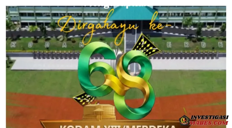 Pembina DPP LSM GTI Herdi,A. Maluegha Ucapkan Selamat Hari Ulang Tahun Kodam XIII/Merdeka Ke-68