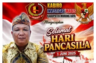 Kabiro Investigasi Mabes Murung Raya Ucapkan Selamat Hari Lahir Pancasila, Ajak Amalkan Nilai Pancasila dalam Pemberantasan Korupsi