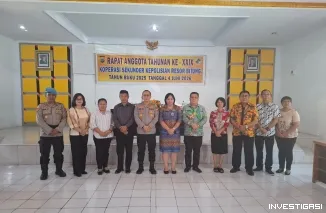Kapolres Bitung Buka RAT Ke-XXIX Primkopol Bitung Tahun Buku 2025, Dorong Koperasi Semakin Profesional dan Menyejahterakan Anggota
