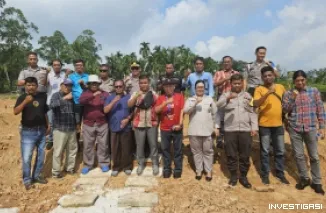 Kapolsek Mandau  Mengada Kan  Acara  Perpisahan  Dengan  Media Duri Sekitarnya