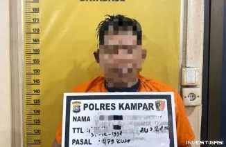 Kasus Pencurian Dengan Kekerasan Terungkap -- TIM Resmob Polres Kampar Amankan Satu Tersangka di Pekanbaru