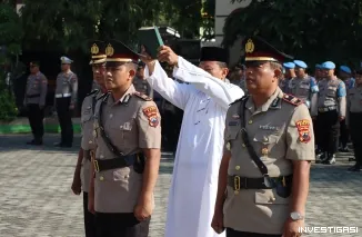 Mutasi dan Penghargaan di Polresta Pati, Kapolresta: Kenaikan Pangkat Bukti Dedikasi Tanpa Pelanggaran