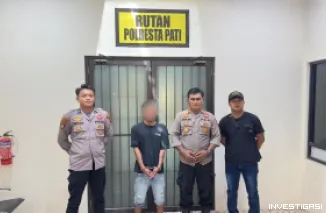 Pelaku Pembakaran Rumah Orang Tua di Sukolilo Resmi Jadi Tersangka, Ditahan di Rutan Mapolresta Pati