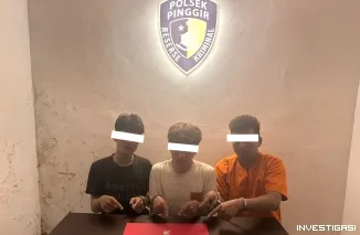 Polsek Pinggir Sikat Peredaran Pil Ekstasi di Desa Pinggir, Pemasok Masuk Daftar Buronan