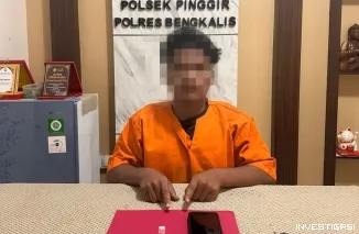 Polsek Pinggir Tangkap Pengedar Sabu di Semunai, Pengembangan Ungkap Jaringan hingga Simpang Pipa