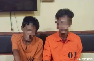 Polsek Tapung Tangkap Dua Pelaku Pengedar Narkoba di Desa Kasikan