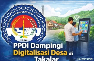 PPDI Takalar Dampingi Desa Aktfkan Anjugan Digital Bukti Nyata Dukungan Visi Misi Bupati Takalar