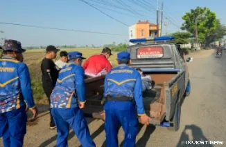 Satpolairud Polresta Pati Gerak Cepat Evakuasi Korban Kecelakaan di Jalur Pantura Pati-Juwana