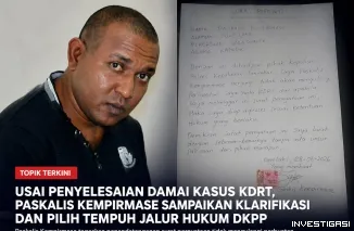 Usai Penyelesaian Damai Kasus KDRT, Paskalis Kempirmase Sampaikan Klarifikasi dan Pilih Tempuh Jalur Hukum DKPP