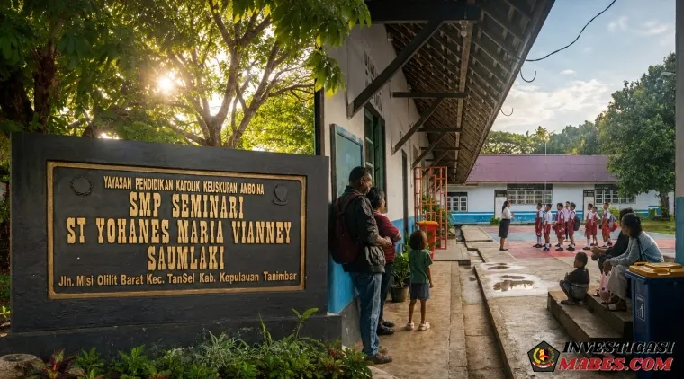 Babak Baru Seleksi Akademik Dimulai, Calon Siswa Baru Ikuti Tes Masuk SMP Seminari St. Yohanes Maria Vianney Saumlaki