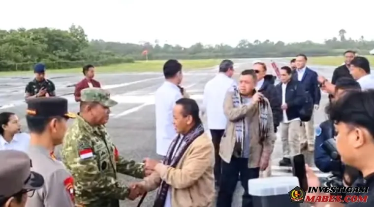 Mentari pagi di Tanimbar, Pangdam XV Patimura Sambut Menteri ESDM RI  