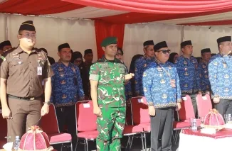 Dandim 1426/Takalar Hadiri Upacara Peringatan Hari Koperasi Ke-79 Tingkat Kabupaten Takalar