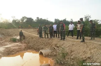 Danrem 042/Gapu Tinjau TMMD Ke-129, Pastikan Pembangunan Tepat Sasaran dan Bermanfaat bagi Masyarakat