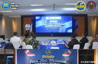 HANI 2026, Kepala BNNP Jambi Tekankan Pencegahan Narkoba Demi Wujudkan Generasi Emas 2045