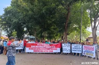 Jilid II aksi karang rejo: Kepala desa hilang saat diminta jawaban
