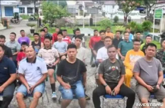 Kodim 0213/Nias Gelar Nobar Piala Dunia 2026 antara Timnas Argentina VS Timnas Swiss
