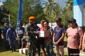 KOMANDAN BRIGADE 2 PASGAT Hadiri Bakti Sosial dan Pengobatan gratis di Rajegwesi Banyuwangi