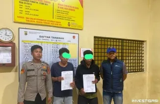 Penertiban Tambang Ilegal di Perairan Keranggan dan Tembelok, Bangka Barat