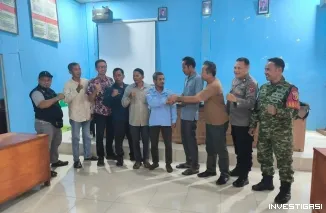 Perseteruan Portal Jalan Berakhir Damai, Warga Desa Tunas Baru Sepakat Tempuh Jalur Musyawarah