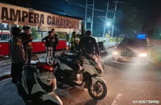 Polsek Bengkalis Gelar KRYD, Cegah Balap Liar dan Gangguan Kamtibmas di Wilayah Kota Bengkalis