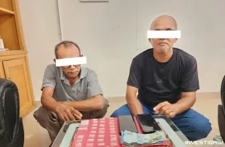 Polsek Mandau Gagalkan Peredaran Sabu di Bathin Solapan, Dua Pelaku Diamankan