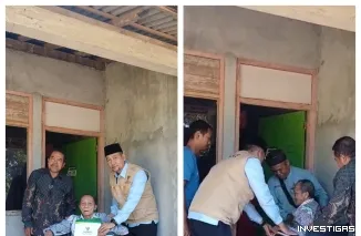 Senyum Senang Warga Desa Kepuk Dapat Bantuan Kursi Roda dari BAZNAS Kabupaten Jepara