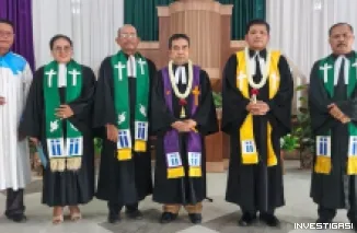 Serah Terima Jabatan dan Pengukuhan Praeses Daerah XI Sumatera Timur III Berlangsung Khidmat
