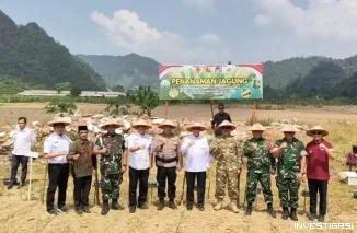TMMD ke-129 Dorong Ketahanan Pangan Lewat Penanaman Jagung