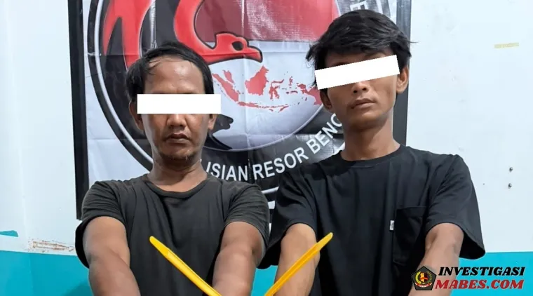 Dua Pria Diamankan Polres Bengkalis Bersama Sabu 1,12 Gram" di Bathin Solapan