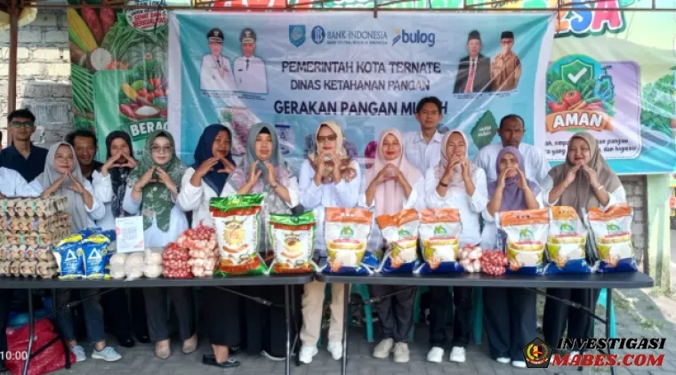 Gerakan Pangan Murah Hadir di Kelurahan Fitu, Warga Antusias Dapatkan Sembako dengan Harga Terjangkau